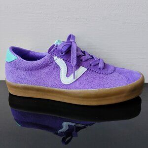 Vans Women's Sport Low Suede Sneaker in Elegant & Romantic Multi/Lavender/Gum